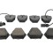 Set placute frana,frana disc AUDI A6 Avant (4B5, C5) (1997 - 2005) ABE C1A050ABE