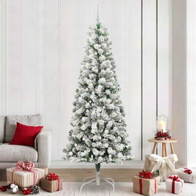 vidaXL Brad de Crăciun artificial cu ramuri articulare 240 cm PVC 3395616 foto