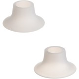 Canpol babies Replacement Silicone Parts for Breast Pumps Silicone Inserts Only (17/19mm) inserții de rezervă din silicon pentru pompa de s&acirc;n compatib