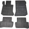 Set covorase auto din cauciuc Mercedes Clasa C (W204/S204) 2007-2013, Negru, Gledring, 4 buc.