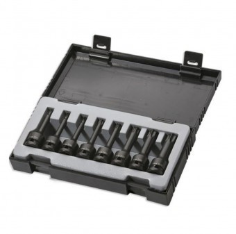 Set 8 imbusuri de impact, tip Torx lungi, JBM JB-52340, 1/2&amp;quot;, T25-T70 foto