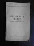 Geografia fizica, manual pentru clasa V-a