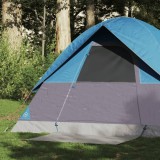 Cort de camping cupola pentru 2 persoane, albastru, impermeabil GartenMobel Dekor, vidaXL