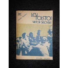VIKTOR SKLOVSKI - LEV TOLSTOI