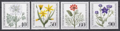 Germania Berlin 1980 - Plante medicinale, MNH foto