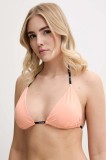 HUGO sutien de baie culoarea portocaliu, cupa usor rigidizata, 50535772