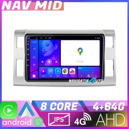 Navigatie Toyota Estima intre anii 2006 2013 EDOTEC-LITE Android Ecran 720P Octa Core 4 64 Carplay CarStore Technology