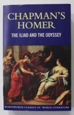 CHAPMAN &amp;#039;S HOMER THE ILIAD - THE ODYSSEY , translated by GEORGE CAHPMAN , 2002 foto