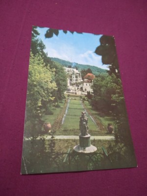 CARTE POSTALA - GOVORA - VEDERE DIN PARC CIRCULATA foto