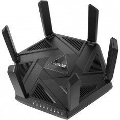 Router Gaming Wireless ASUS RT-AXE7800, AXE7800, Tri-Band, Quad-Core 1.7GHz CPU, 256MB/512MB Flash/RAM, 2.5G port, AiProtection Pro, Adaptive QoS, VPN