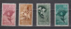 RIO MUNI 1960 FLORA MI. 10-13 MNH, Nestampilat