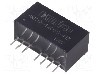 Convertor de tensiune, DC-DC, intrare 9...18V DC, iesire 5V DC, putere 1W, AIMTEC - AM1G-1205D-NZ