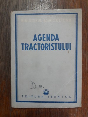 Agenda tractoristului / R7P4F foto