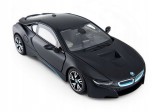 MASINUTA METALICA BMW I8 NEGRU SCARA 1 LA 24, Rastar Metal 1:24
