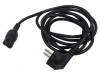 Cablu Alimentare 3x0.75mm2 Unghiular IEC C13