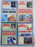 Dosarele OZN 1-4, colectia Misterele Lumii, 1998-99, total 814 pagini, 36, Albastru