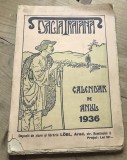 V.CRT Interbelica - Dacia Traiana - Calendar pe anul 1936