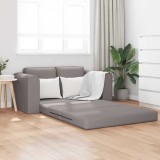 Cumpara ieftin Canapea Pat 2 &icirc;n 1 Taupe 148x71x83 cm Țesătură