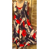 Rochie Vascoza fără m&acirc;neci cod 003Marimea