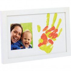 Happy Hands Baby & Me Paint Print Kit set de mulaj pentru amprentele bebelușului 32 cm x 20 cm