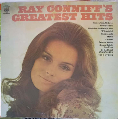 Disc vinil, LP. Ray Conniff&amp;#039;s Greatest Hits-RAY CONNIFF foto