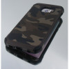 Husa Capac NX CAMOUFLAGE Samsung G920 Galaxy S6 Maro, Plastic, Carcasa