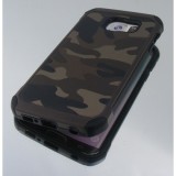 Husa Capac NX CAMOUFLAGE Apple iPhone 6/6S Maro, Plastic, Carcasa