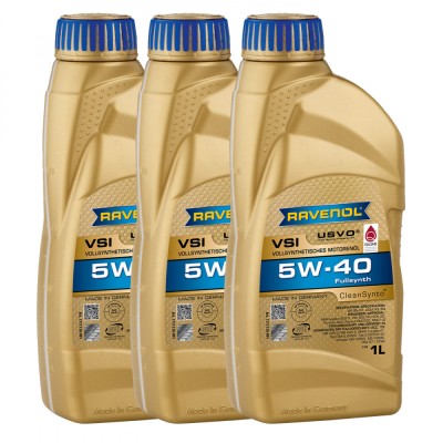 Pachet 3 litri Ulei Ravenol VSI USVO 5W40 foto