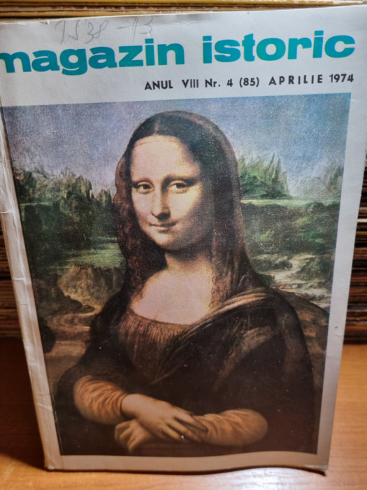 revista magazin istoric aprilie 1974