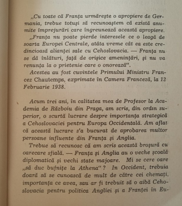 Istoricul Crizei Cehe (Emanuel Moravec, 1940)