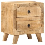 Cumpara ieftin Noptiera 40x32x46 cm lemn masiv Mango brut