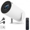 Videoproiector portabil, Full HD 1280x720, suport 4K, alb