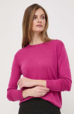 Weekend Max Mara pulover de l&acirc;nă femei, culoarea roz, light 2415360000000