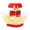 Aparat pentru facut popcorn, cu aer cald, pentru gatit fara ulei si grasimi, bol de servire deatasabil, putere 1200W, rosu
