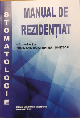 Manual de rezidentiat Stomatologie foto