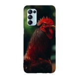 Husa compatibila cu Oppo Reno 4 Lite model Animal farm, Silicon, TPU, Viceversa, Transparent, Carcasa