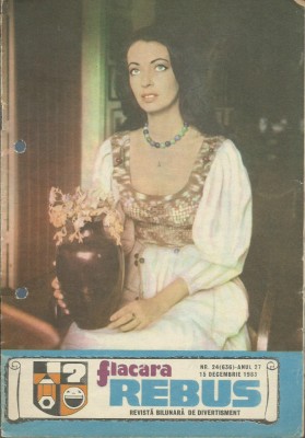 Revista Flacara Rebus nr. 24 / 15 decembrie 1983 foto