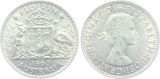 Australia 1960 - 1 florin, argint, circulata