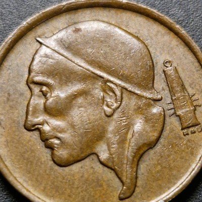 Belgia 50 Centimes 1964 foto