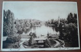 Carte postala, Bucuresti, Parcul Carol, perioada interbelica
