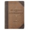 Journal Lux-Leather with Zipper Be Strong Joshua 1: 9