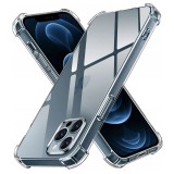 Husa iPhone 12 Pro Max Techsuit Shockproof Clear Silicone, transparenta