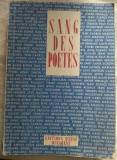 SANG DES POETES, ED. D&#039;ETAT BUCAREST 1946 (Desnos/Eluard/Fondane/Tzara/Voronca+)