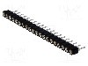 Conector 20 pini, seria {{Serie conector}}, pas pini 2.54mm, CONNFLY - DS1002-01-1*20V13-JK