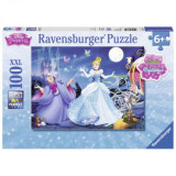 PUZZLE CENUSAREASA, 100 PIESE GLITTER, Ravensburger