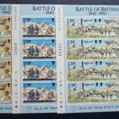 Isle of Man 1990 - 50th Battle of Britain, serie KLB neuzate