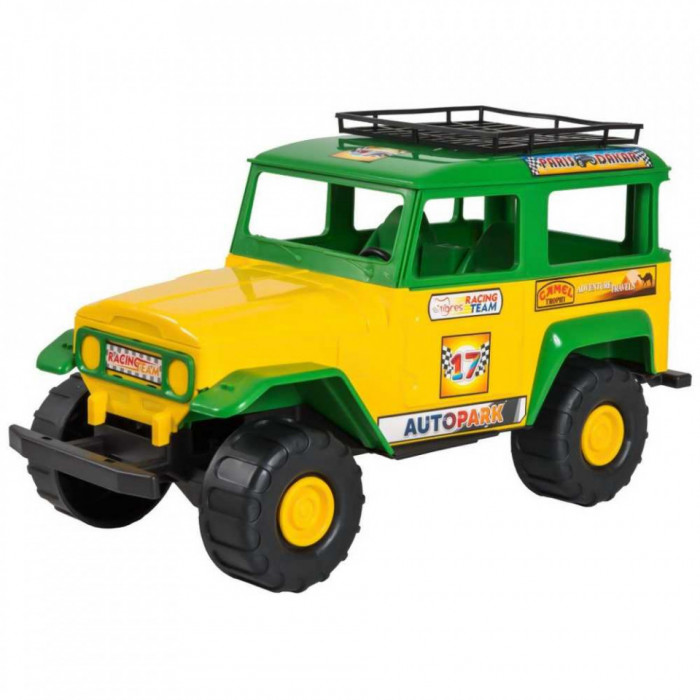 Jeep safari, 38x20.5x22.5 cm - Tigres, 5-7 ani, 3-5 ani, Băieți