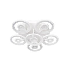 Lustra cu led ornamentala alb rece 1752W, alb cald 19W, mix 70W, in gol 1.2W (pretul contine taxa timbru verde 1Leu)