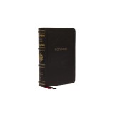 KJV Large Print Reference Bible, Black Leathersoft, Red Letter, Comfort Print, Thumb Indexed (Sovereign Collection): Holy Bible, King James Version