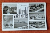 Litoralul Marii Negre, carte postala veche, circulata, timbrata